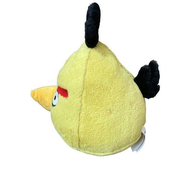 Angry Birds Plush Yellow Chuck Bird No Sound CWT Collection 2010 8" - Picture 2 of 6